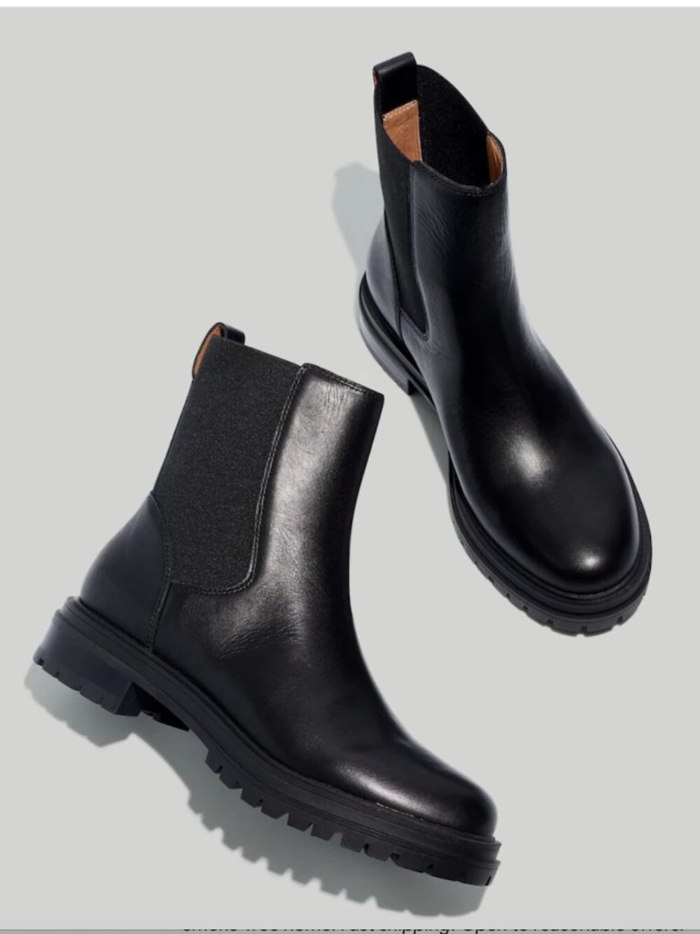 Madewell The Bradley Chelsea Lugsole Boot - 8 1/2 - Brand New! Never Worn!